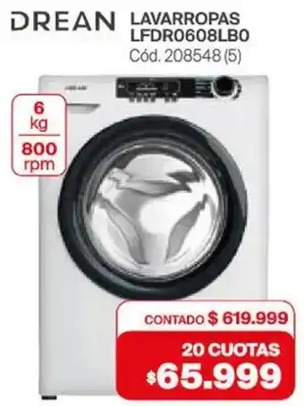 Naldo Lombardi Drean lavarropas oferta