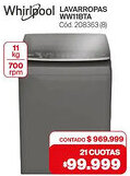 Naldo Lombardi Whirlpool lavarropas oferta