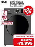 Naldo Lombardi BGH lavarropas oferta