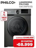 Naldo Lombardi Philco lavarropas oferta