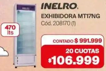 Naldo Lombardi Inelro exhibidora oferta