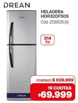 Naldo Lombardi Drean heladera oferta