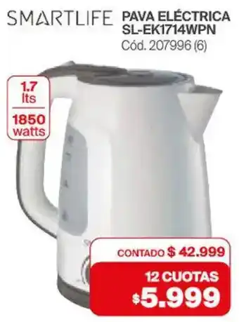 Naldo Lombardi Smartlife pava eléctrica oferta