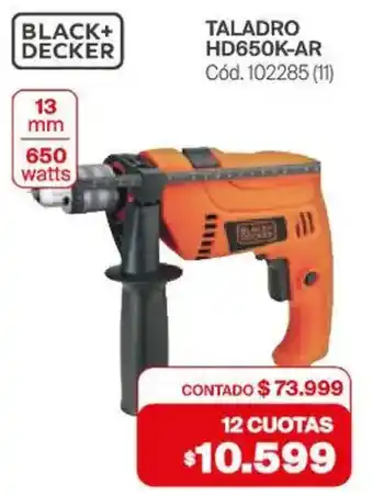 Naldo Lombardi Black+ decker taladro oferta