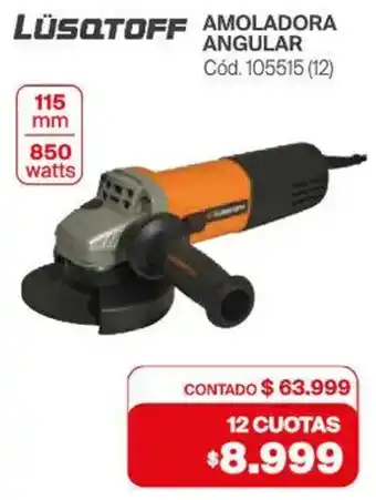 Naldo Lombardi Lüsqtoff amoladora angular oferta
