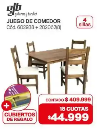 Naldo Lombardi Glb juego de comedor + cubiertos de regalo oferta