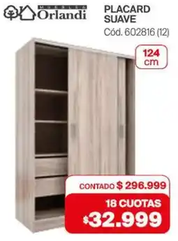 Naldo Lombardi Orlandi placard suave oferta