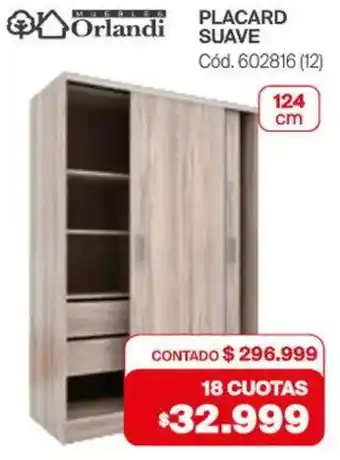 Naldo Lombardi Orlandi placard suave oferta
