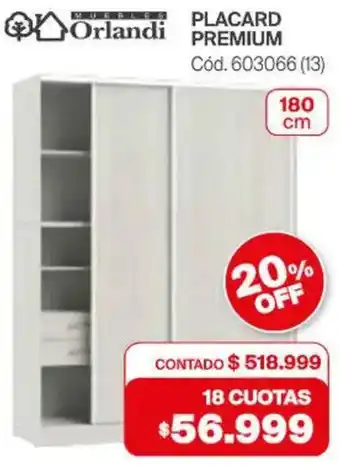 Naldo Lombardi Orlandi placard premium oferta