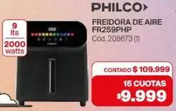 Naldo Lombardi Philco freidora de aire oferta