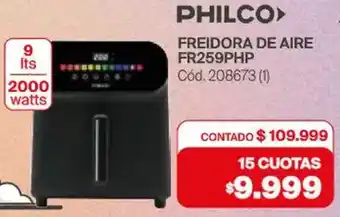 Naldo Lombardi Philco freidora de aire oferta