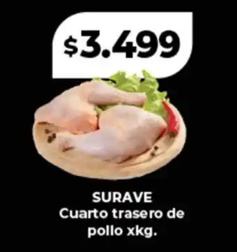 Supermayorista Vital SURAVE Cuarto tresero de pollo oferta