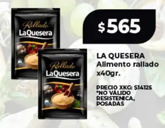 Supermayorista Vital LA QUESERA Alimento rallado oferta