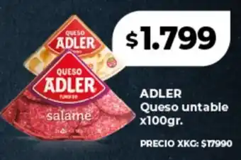 Supermayorista Vital ADLER Queso untable oferta