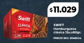 Supermayorista Vital SWIFT Hamburguesa clásica oferta
