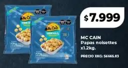 Supermayorista Vital MC CAIN Papas noisettes oferta