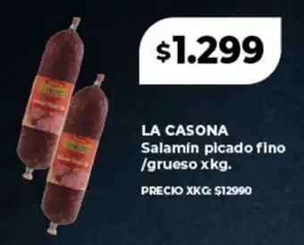 Supermayorista Vital LA CASONA Salamín picado fino /grueso oferta
