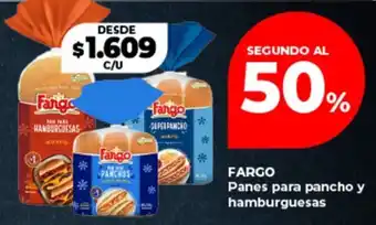 Supermayorista Vital FARGO Panes para pancho y hamburguesas oferta