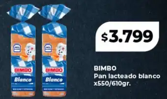 Supermayorista Vital BIMBO Pan lacteado blanco oferta