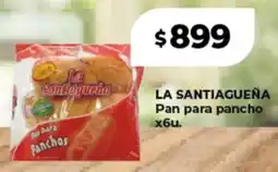 Supermayorista Vital LA SANTIAGUEÑA Pan para pancho хби. oferta