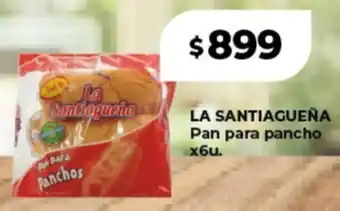 Supermayorista Vital LA SANTIAGUEÑA Pan para pancho хби. oferta