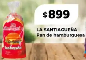 Supermayorista Vital LA SANTIAGUEÑA Pan de hamburguesa oferta
