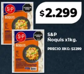 Supermayorista Vital S&P Ñoquis oferta