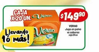 Almacor Verao Jugo En Polvo oferta