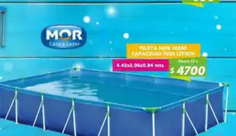 Belgrano Hogar Pileta Mor 16060 Capacidad 1600 Litros oferta