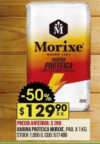Coto Harina Proteica Morixe oferta