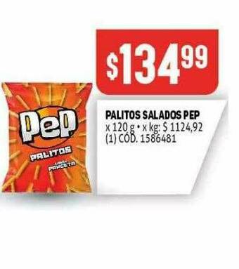 Makro Palitos Salados Pep oferta