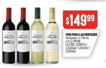 Makro Vino Finca Las Mercedes oferta