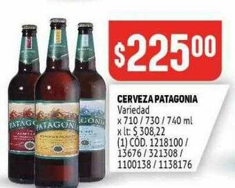 Makro Cerveza Patagonia oferta