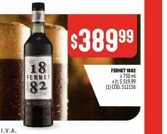 Makro Fernet 1882 oferta