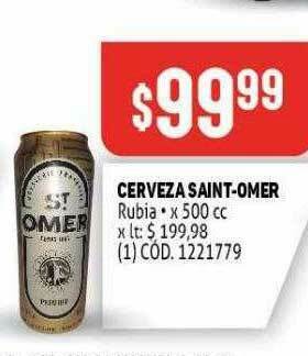 Makro Cerveza Saint-omer oferta