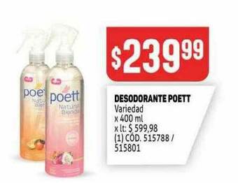 Makro Desodorante Poett oferta
