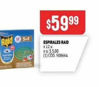 Makro Espirales Raid oferta