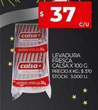 Supermercados DIA Levadura Fresca Calsa oferta