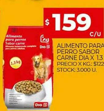 Supermercados DIA Alimento Para Perro Sabor Carne Dia oferta