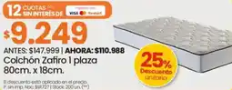 Changomas Colchón zafiro oferta