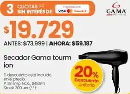 Changomas Gama secador gama tourm ion oferta