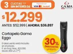 Changomas Gama cortapelo eggo oferta