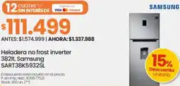 Changomas Samsung heladera no frost inverter oferta