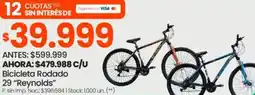 Changomas Bicicleta rodado 29 reynolds oferta