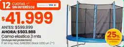 Changomas Cama elastica oferta