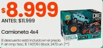 Changomas Camioneta 4x4 oferta