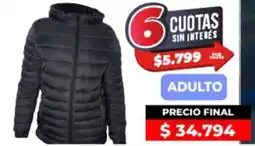 Supermayorista Vital Camperas adulto oferta