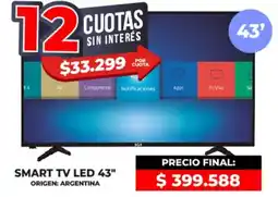 Supermayorista Vital Smart TV LED 43" oferta