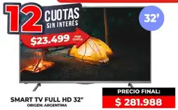 Supermayorista Vital Smart TV Full HD 32" oferta