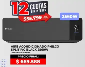 Supermayorista Vital Philco aire acondicionado split oferta
